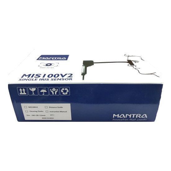 MANTRA IRIS SCANNER MIS100V2-BOX-550x550 Mantra IRIS Scanner For Aadhar MIS100V2 - Image 1