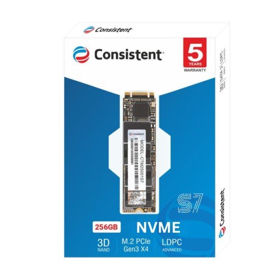 Consistent  SSD 256GB NVMe 2280