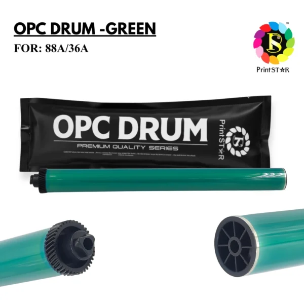 Opc Drum For HP 36A | 88A GREEN