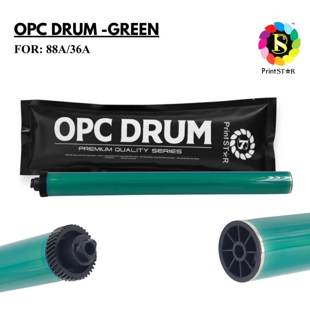 HP 36A - 88A GREEN Opc Drum For HP 36A | 88A GREEN - Image 1
