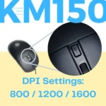 HP USB Keyboard Mouse Combo KM150 - Image 5